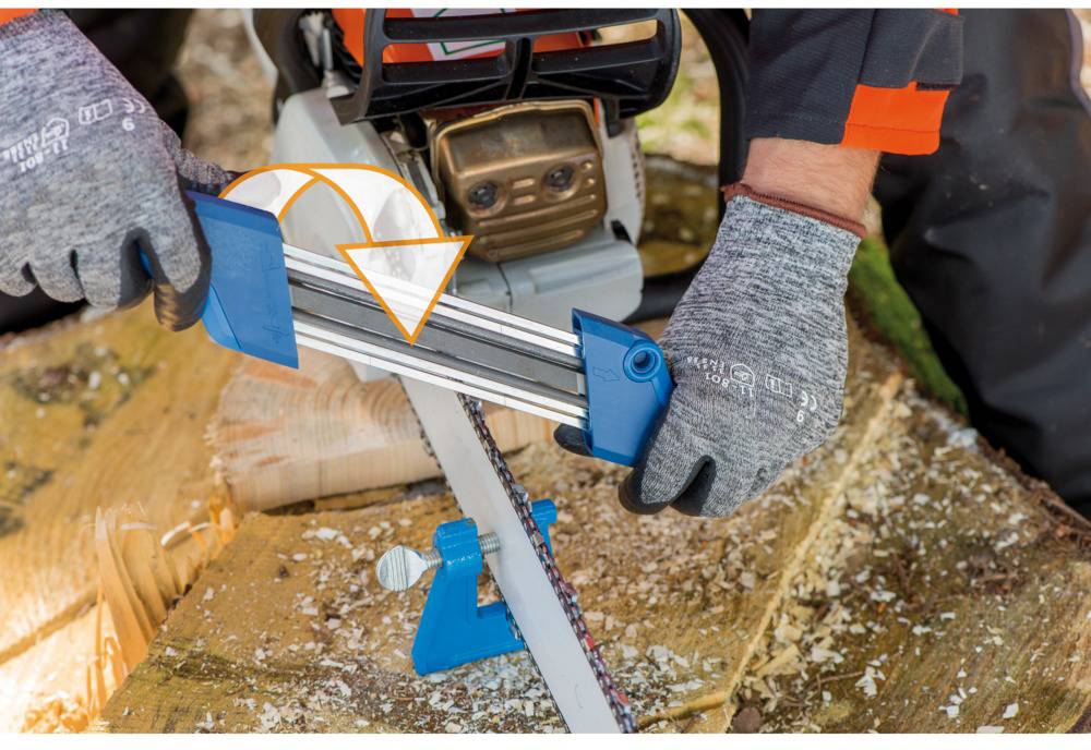 PFERD 11098040 Kettensägeschärfgerät CHAIN SHARP CS-X Passend für Kettensägenfeile-ø 4,0mm 1St.