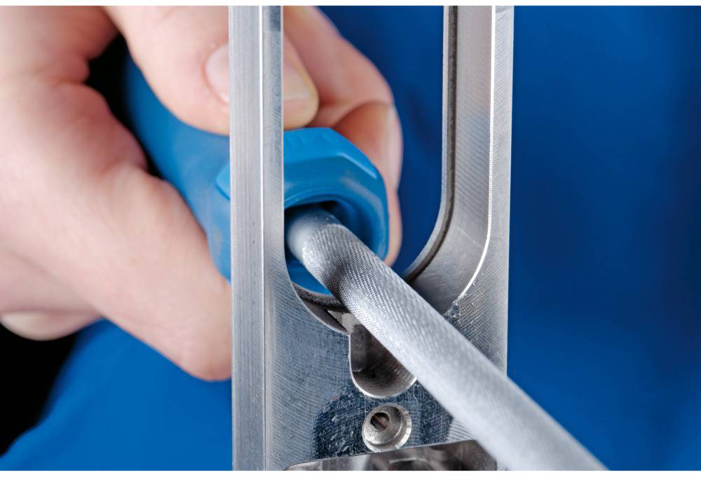 PFERD TOOLS 11214208 Werkstattfeile Rund Hieb 3 inkl. Ergonomie-Feilenheft Länge 200 mm 1 St.