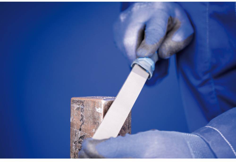 PFERD TOOLS 11273207 Hobbyfeile Flachstumpf Kreuzhieb 1/Einhieb 2 inkl. Ergonomie-Feilenheft Länge 200mm 1St.