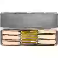 PFERD TOOLS 11700265 Schlüsselfeilen-Set Hieb 2 inkl. Feilenheften in Metallbox Länge 100mm 1St. PFERD TOOLS 11700265 Schlüsselfeilen-Set Hieb 2 inkl. Feilenheften in Metallbox Länge 100mm 1St.