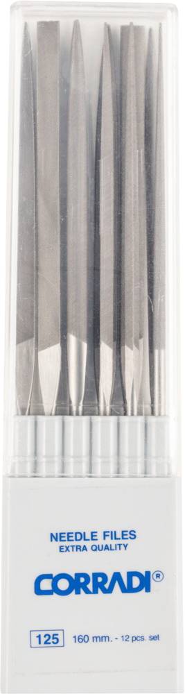 PFERD 12325163 CORRADI-Nadelfeilen-Set Schweizer Hieb 1 in Kunststoffbox Länge 160mm 1St.