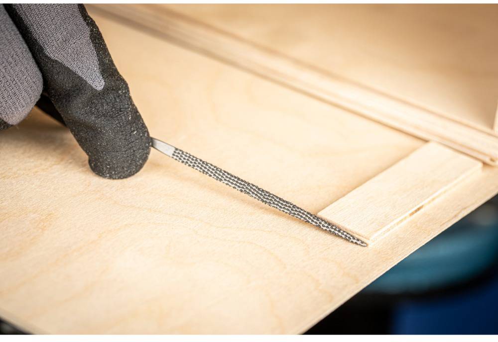 PFERD 12332144 CORRADI Nadelraspel-Set Schweizer Hieb 2 Länge 140mm 1St.