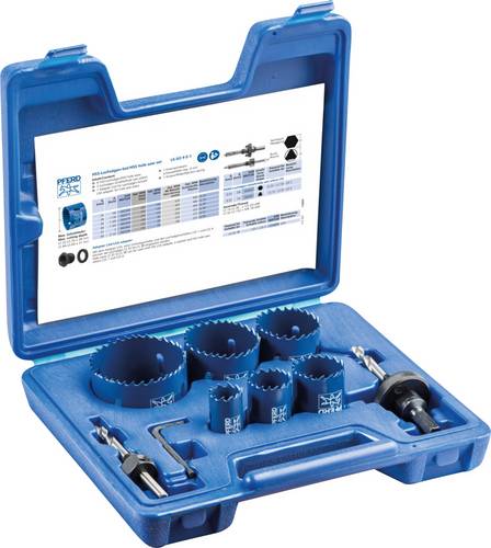 PFERD TOOLS 25900910 Lochsägen-Set 22 mm, 29 mm, 35 mm, 44 mm, 51 mm, 64 mm 1 St.