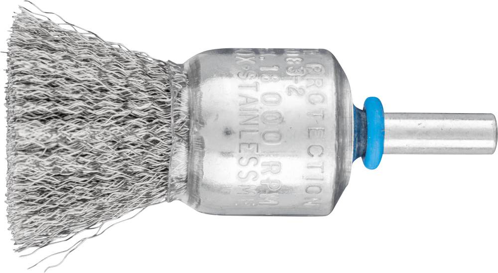 PFERD TOOLS Pinselbürste mit Schaft, ungezopft PBU 2022/6 INOX 0,20 Pbu 43202007 10St.