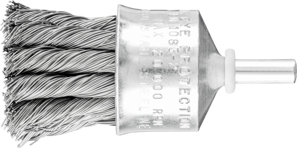 PFERD TOOLS Pinselbürste mit Schaft, gezopft PBG 3028/6 ST 0,35 Pbg 43209001 10 St.