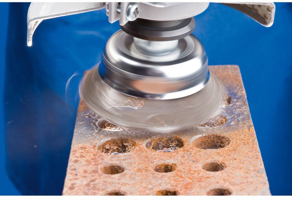 PFERD TOOLS Topfbürste mit Gewinde, gezopft POS TBG 65/M14 ST 0,35 Tbg 43305002 1 St.