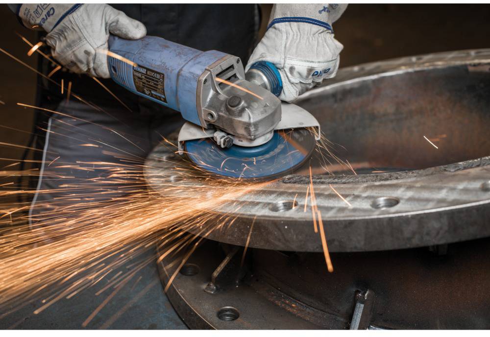 PFERD 62017834 Psf Steel Schruppscheibe gekröpft Durchmesser 180 mm Bohrungs-Ø 22.23 mm 10 St.