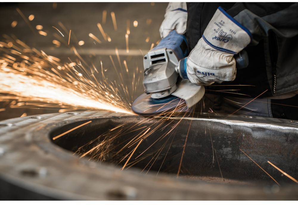 PFERD 62017834 Psf Steel Schruppscheibe gekröpft Durchmesser 180 mm Bohrungs-Ø 22.23 mm 10 St.