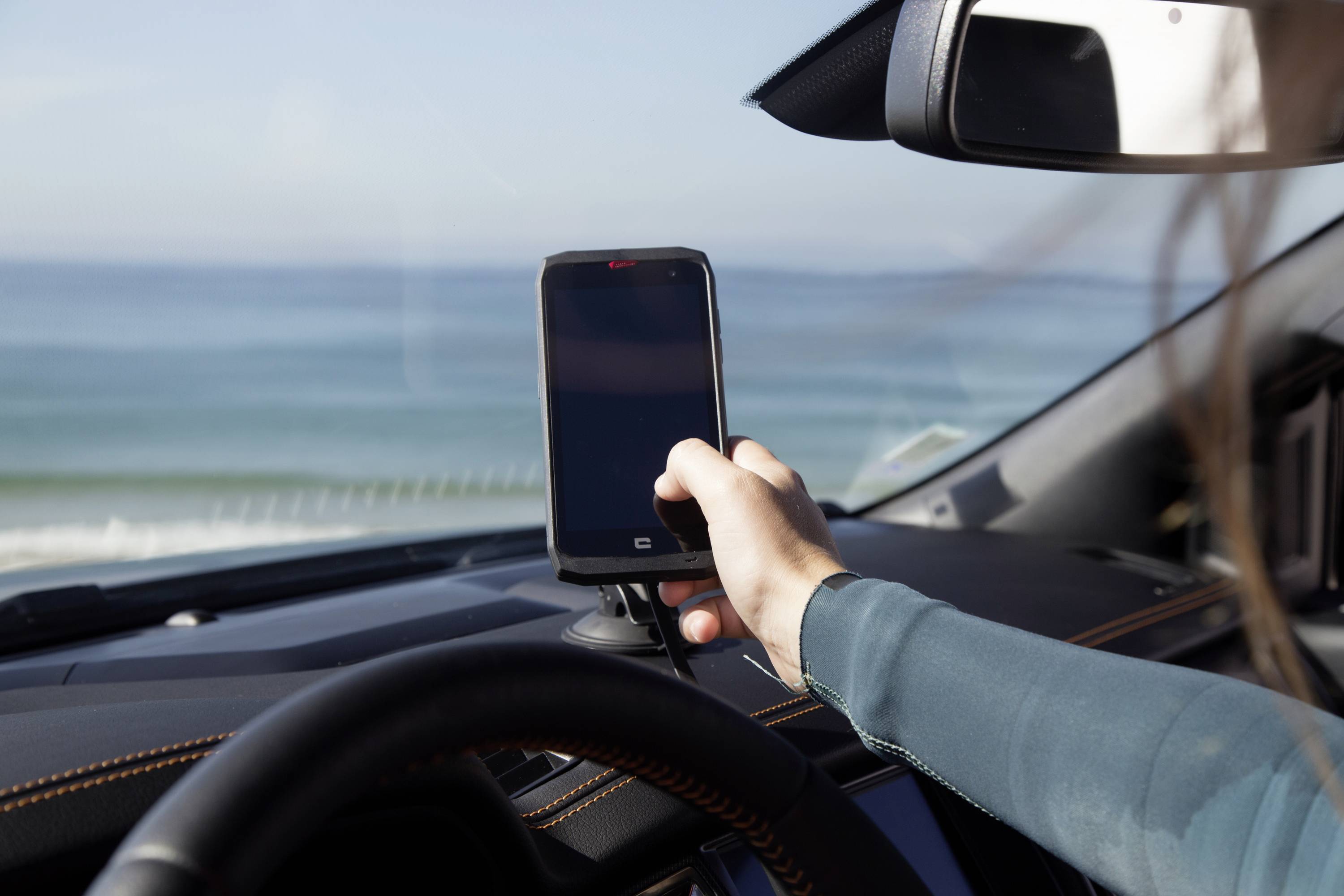 Crosscall X-Car Lüftungsgitter, Saugnapf Handy-Kfz-Halterung 360° drehbar