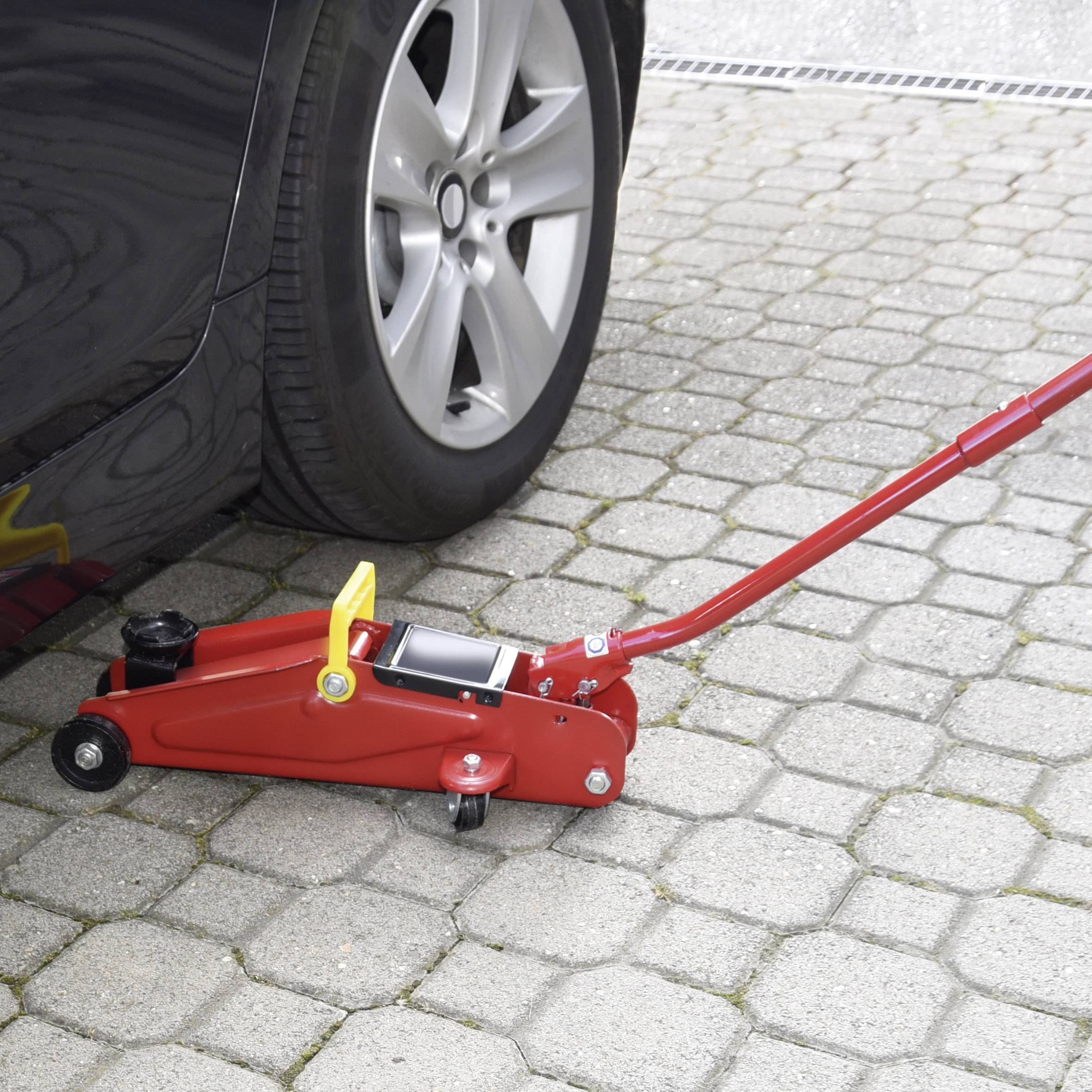 cartrend Rangierwagenheber 2 t Arbeitshöhe: 13.5 - 35 cm