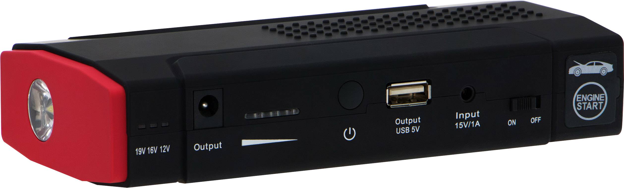 Absaar Schnellstartsystem Jump Starter 13800mAh 145005 Starthilfestrom (12 V)=200A