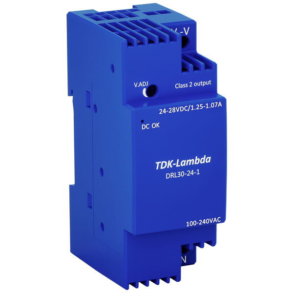 TDK-Lambda DRL30-24-1 Hutschienen-Netzteil (DIN-Rail) 24V 1.25A 30W Inhalt 1St.