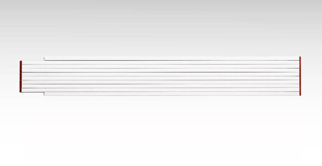 Stabila Type 1707 1334 Maßstab 2m Buchenholz