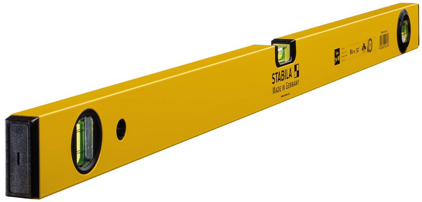 Stabila Type 70 W 2475 Leichtmetall-Wasserwaage 80 cm