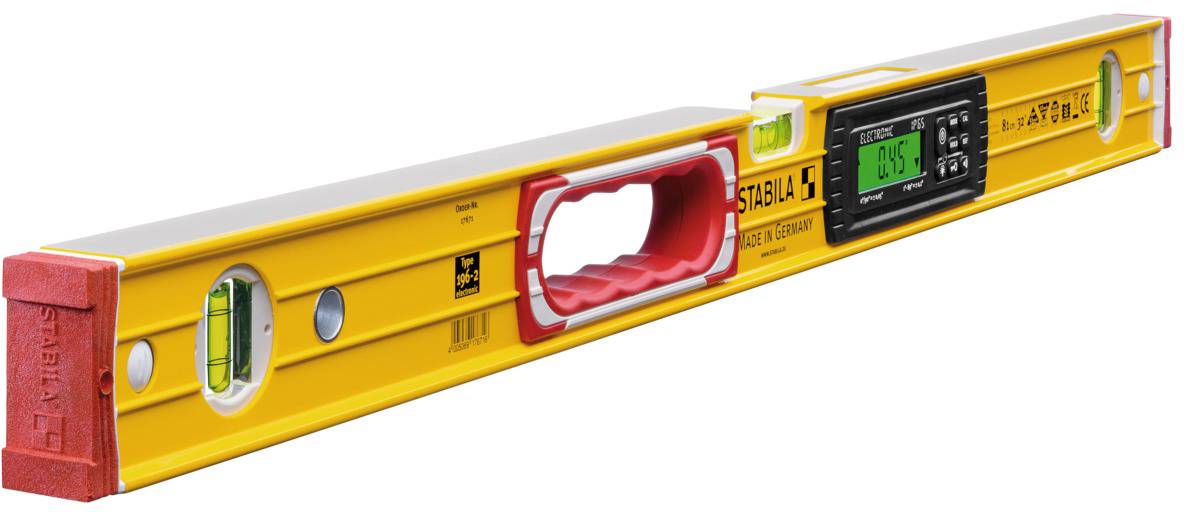 Stabila TECH 196 electronic IP 65 17672 Digitale Wasserwaage 100 cm