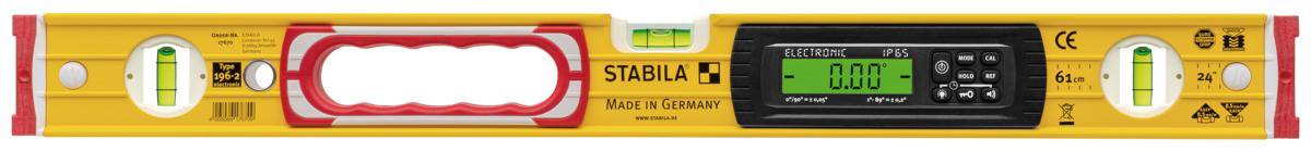 Stabila TECH 196 electronic IP 65 17672 Digitale Wasserwaage 100 cm