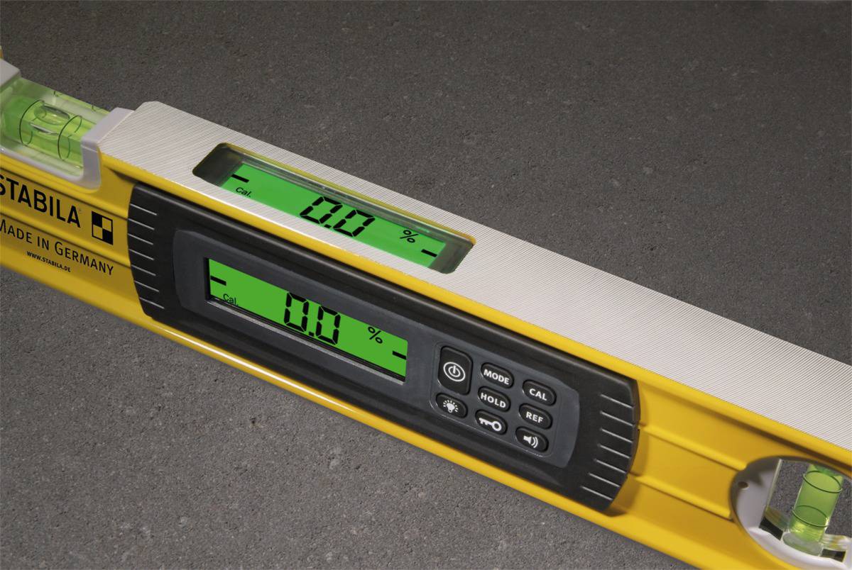 Stabila TECH 196 electronic IP 65 17672 Digitale Wasserwaage 100 cm