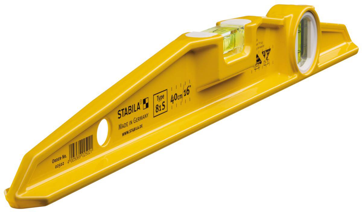 Stabila Type 81 S 2502 Leichtmetall-Wasserwaage 40 cm