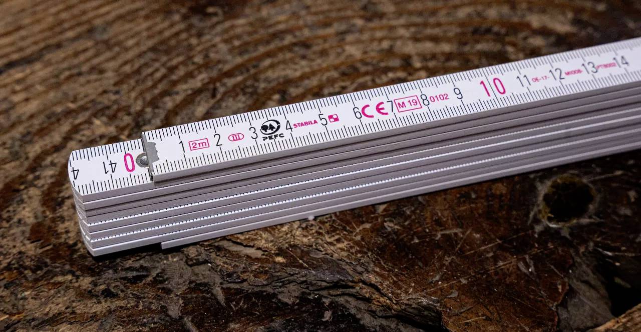 Stabila Type 1407 GEO 17927 Maßstab 2 m Buchenholz