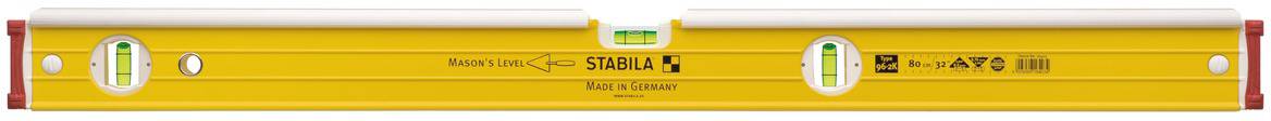 Stabila Type 96-2 K 16403 Leichtmetall-Wasserwaage 81cm