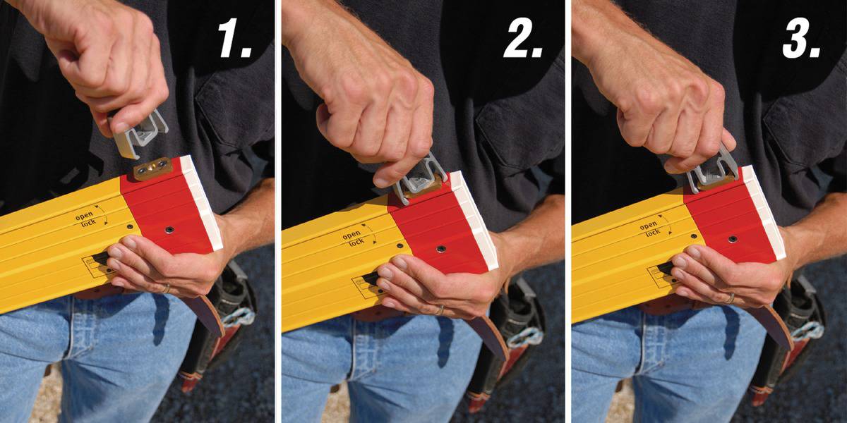 Stabila Type 106 TM 17710 Teleskop-Wasserwaage mit Magnet 318cm