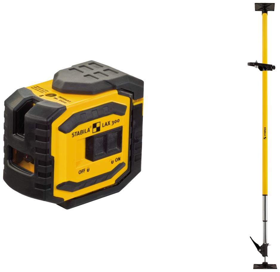 Stabila Kreuzlinien-Lot-Laser LAX 300+LT30 Set