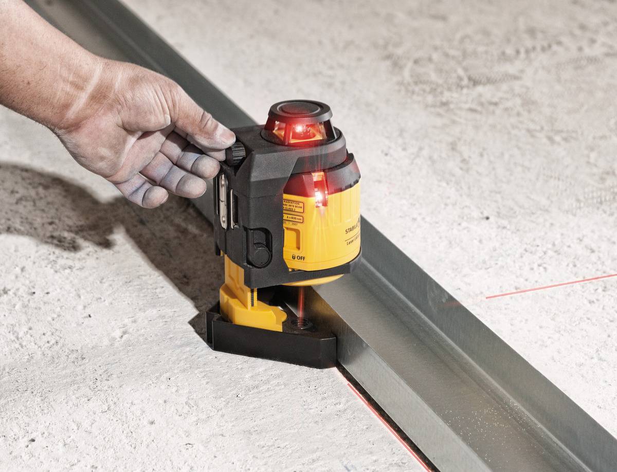 Stabila LAX 400, 5-pcs Multilinienlaser selbstnivellierend Reichweite (max.): 20 m