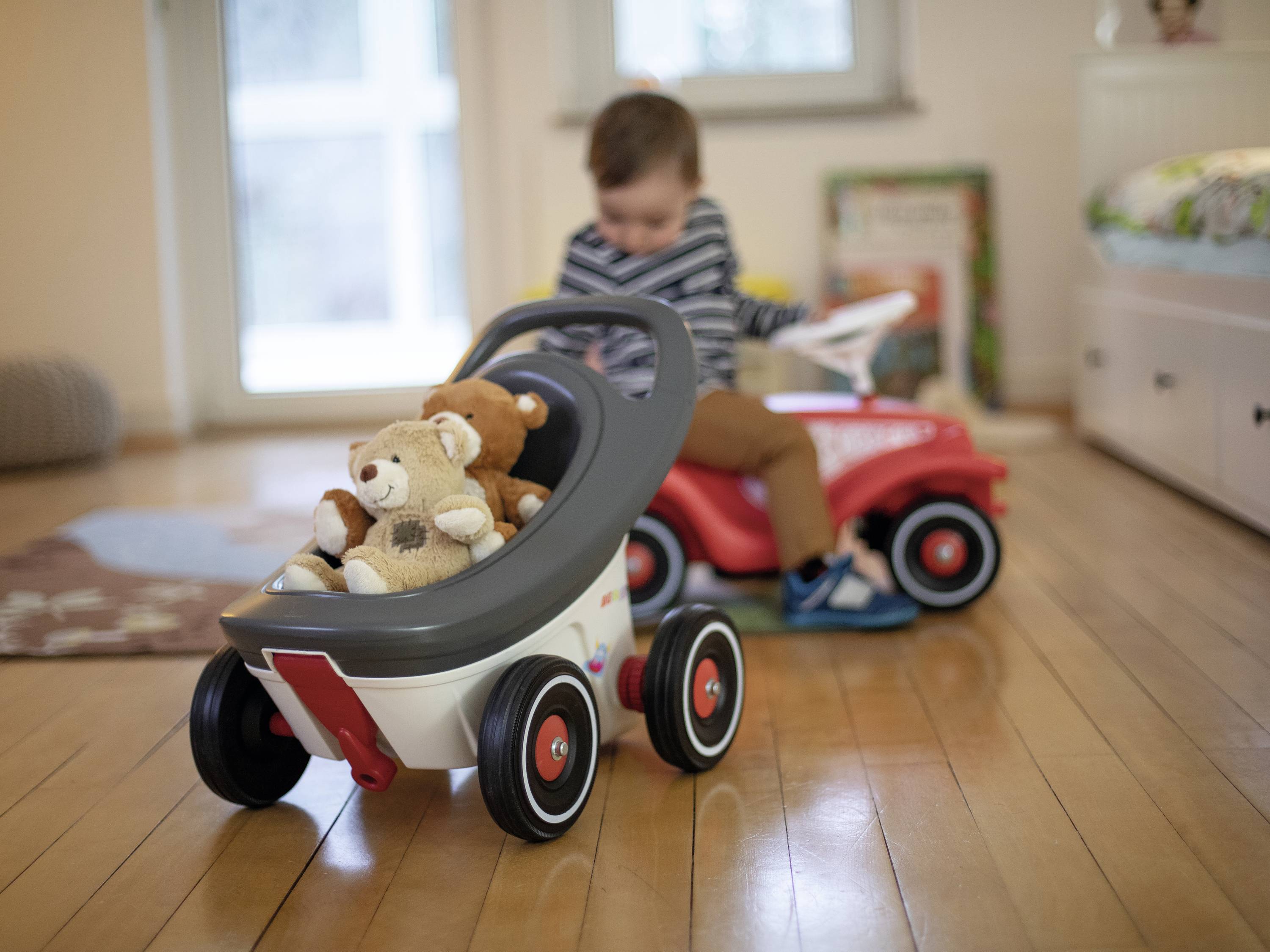 BIG Buggy 3-in-1, Lauflernwagen