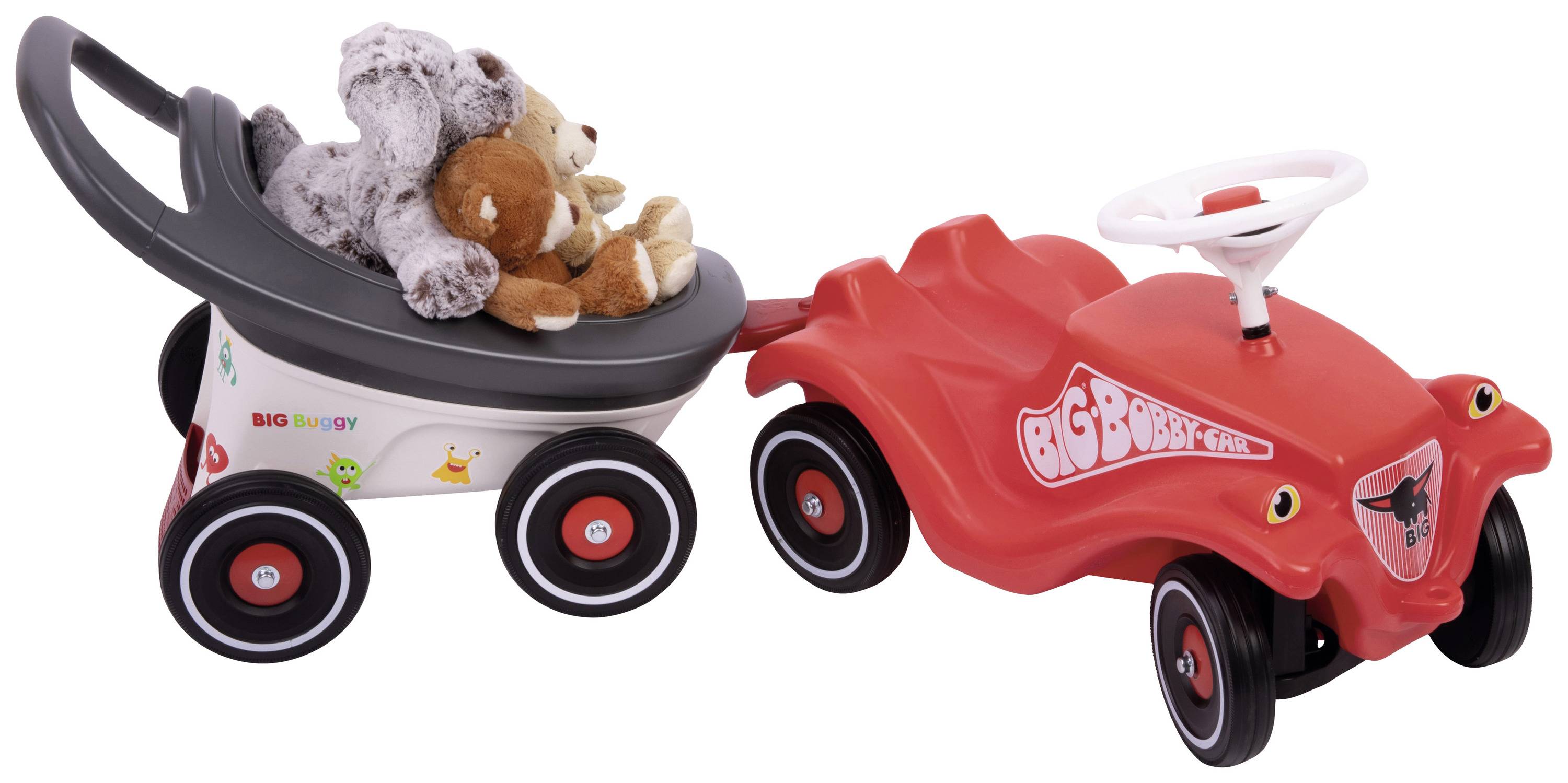 BIG Buggy 3-in-1, Lauflernwagen