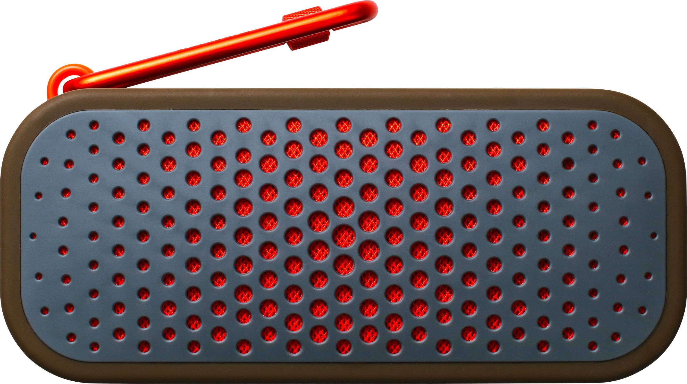 Boompods Blockblaster Bluetooth® Lautsprecher Outdoor, Wasserfest Grün, Orange