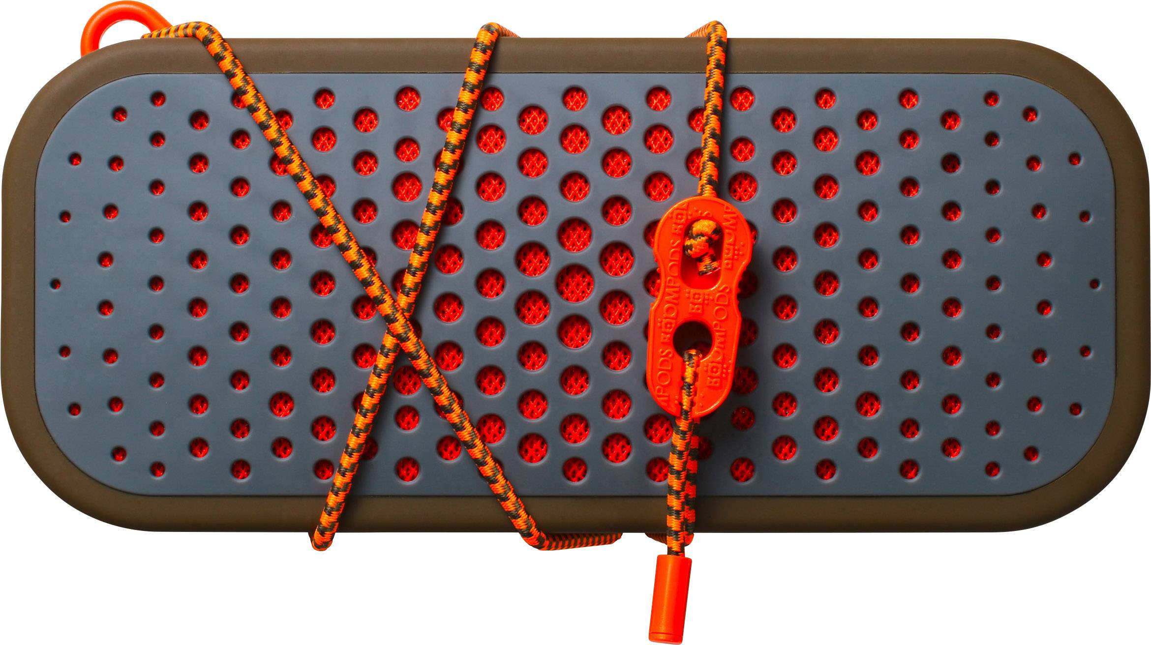 Boompods Blockblaster Bluetooth® Lautsprecher Outdoor, Wasserfest Grün, Orange