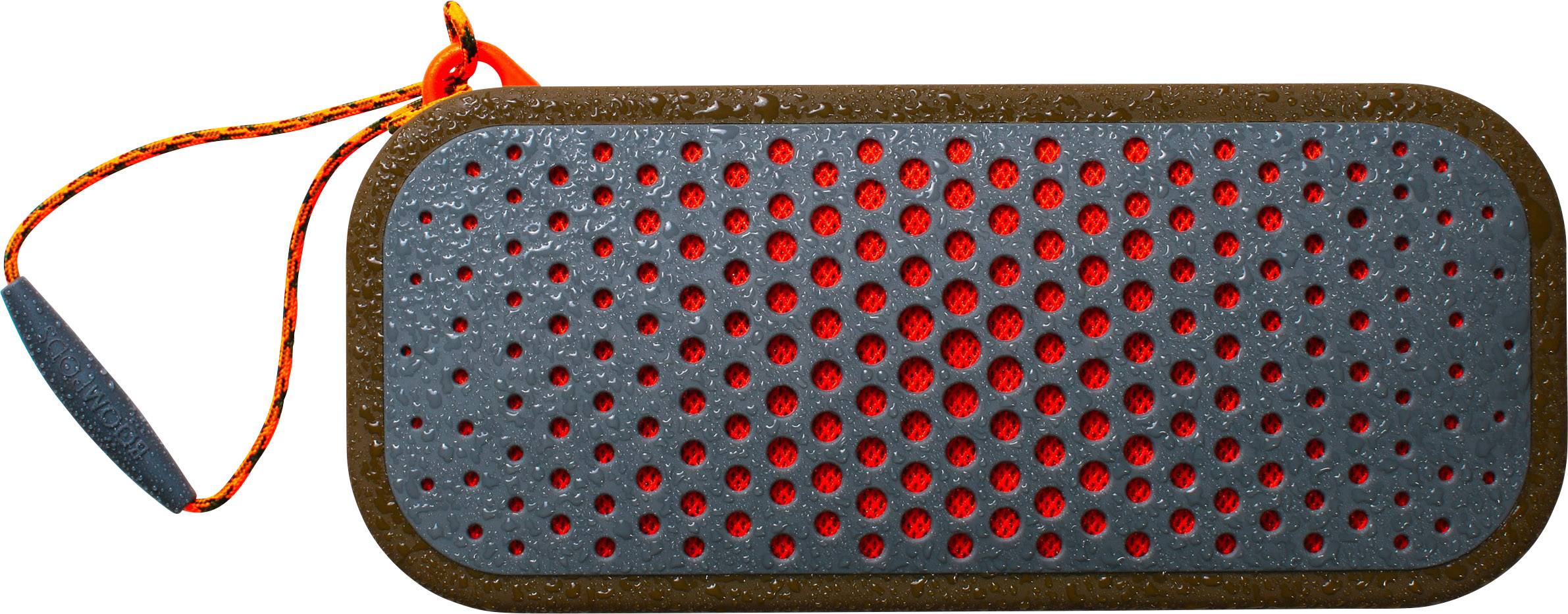 Boompods Blockblaster Bluetooth® Lautsprecher Outdoor, Wasserfest Grün, Orange