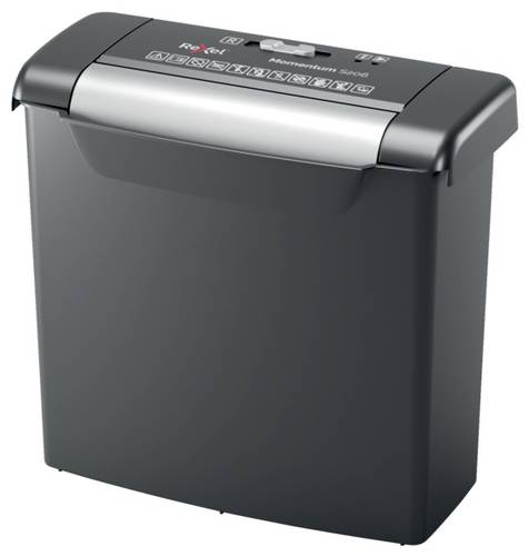 Rexel Momentum S206 Aktenvernichter 6 Blatt Streifenschnitt 6 mm P-2 9 l Vernichtet auch Heftklamme