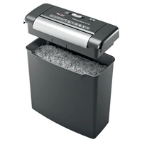Rexel Momentum S206 Aktenvernichter 6 Blatt Streifenschnitt 6 mm P-2 9 l Vernichtet auch Heftklamme Rexel Momentum S206 Aktenvernichter 6 Blatt Streifenschnitt 6 mm P-2 9 l Vernichtet auch Heftklamme