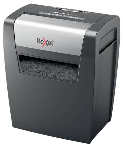 Rexel Momentum X406 Aktenvernichter 6 Blatt Mikroschnitt 4 x 28 mm P-4 15 l Vernichtet auch Heftkla