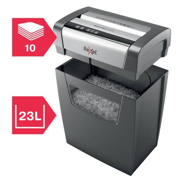 Rexel Momentum X410 - Vorzerkleinerer - Kreuzschnitt
