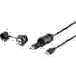 Renkforce RF-3770958 HDMI Anschlusskabel [1x HDMI-Stecker - 1x HDMI-Buchse] Schwarz Wasserdicht 1.00m