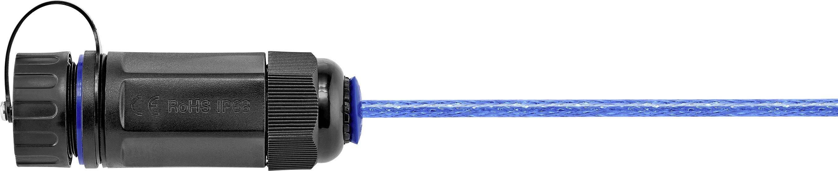 Renkforce USB 2.0 Verlängerungskabel [1x USB 2.0 Stecker A - 1x USB 2.0 Buchse A] Wasserdicht, vergoldete Steckkontakte