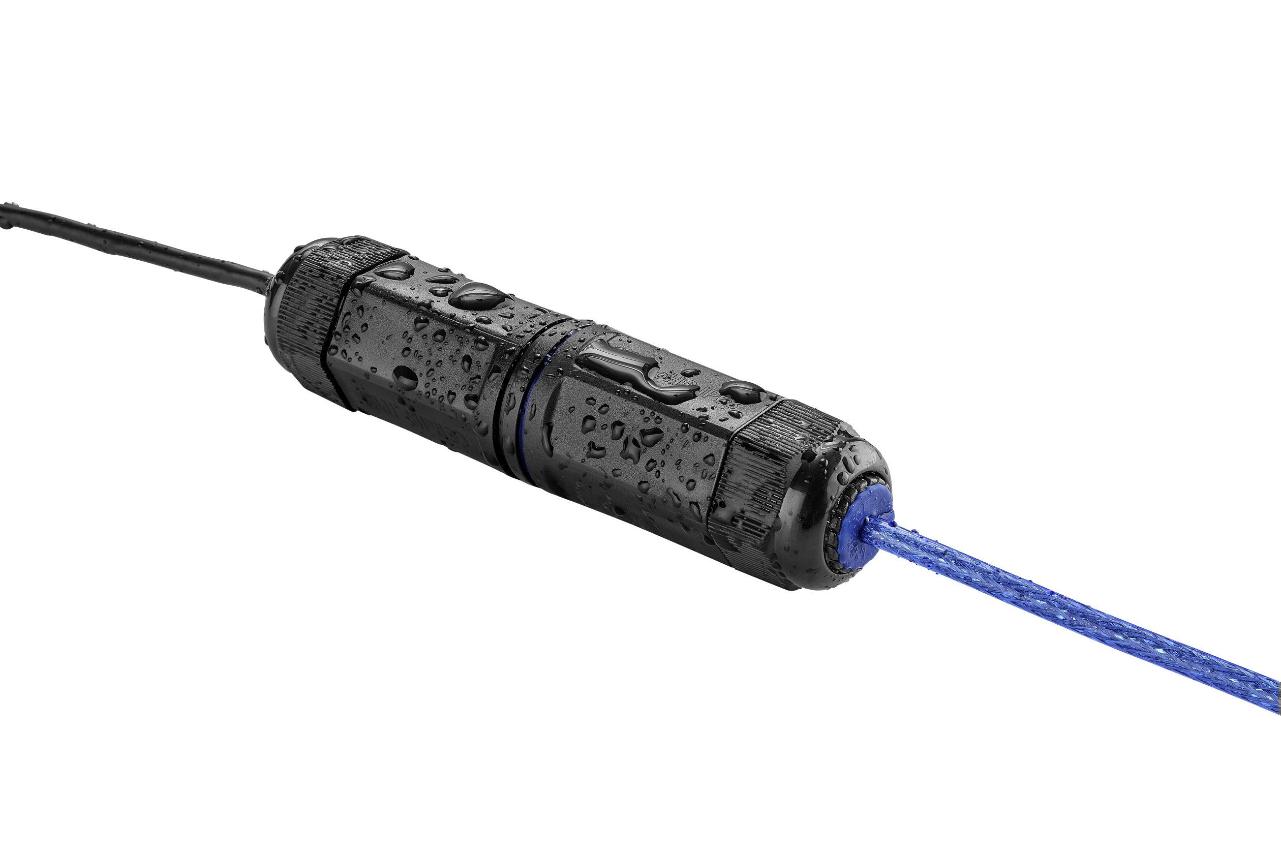 Renkforce USB 2.0 Verlängerungskabel [1x USB 2.0 Stecker A - 1x USB 2.0 Buchse A] Wasserdicht, vergoldete Steckkontakte