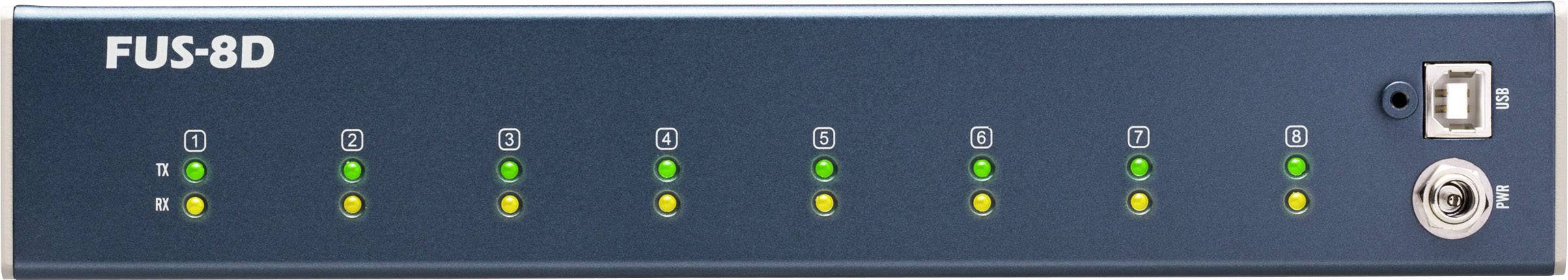 Renkforce 8 Port Seriell-Hub Schwarz