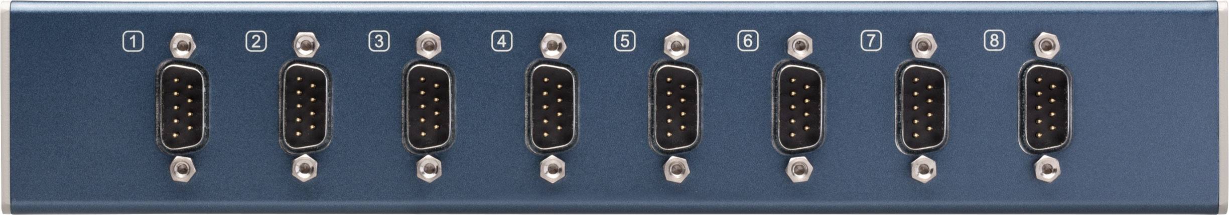 Renkforce 8 Port Seriell-Hub Schwarz