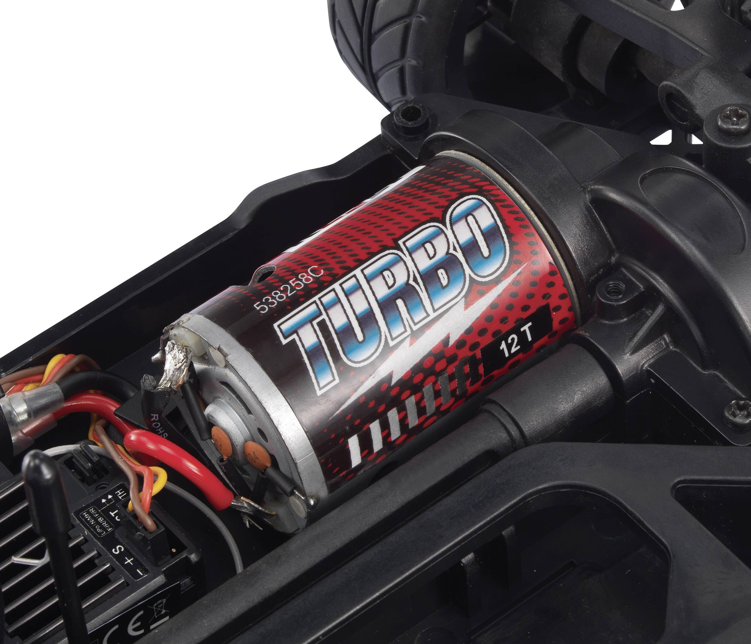 Reely TQ-Racer Brushed 1:10 RC Einsteiger Modellauto Elektro Straßenmodell Allradantrieb (4WD) 100% RtR 2,4GHz inkl. Akku