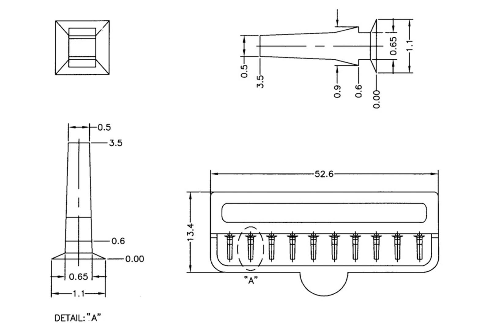 Econ connect PKPV Polungsstift 10 St. Bulk