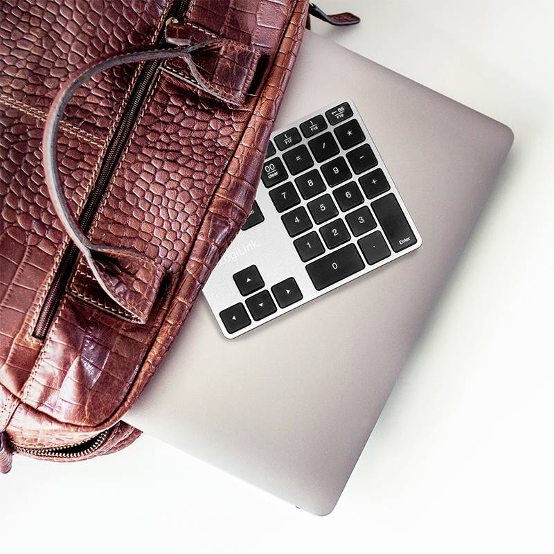 LogiLink ID0187 Bluetooth® Nummernblock Silber