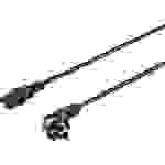 Sygonix SY-5042712 appareils IEC Câble de raccordement noir 2.00 m