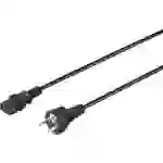 Sygonix SY-5042692 Kaltgeräte Anschlusskabel Schwarz 2.00m Sygonix SY-5042692 Kaltgeräte Anschlusskabel Schwarz 2.00m