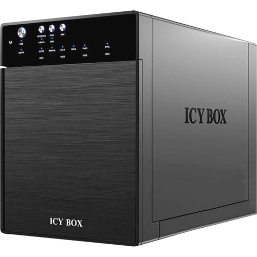 ICY BOX IB-3640SU3-1 8.9cm (3.5 Zoll) Festplattengehäuse 3.5 Zoll USB 3.2 Gen 1 (USB 3.0), eSATA