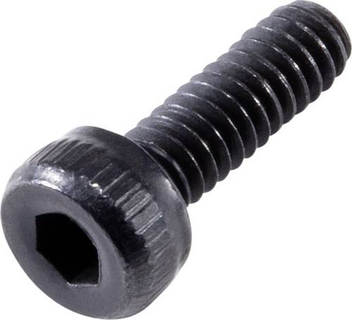 TOOLCRAFT M2 x 6mm TO-5661774 Zylinderschrauben M2 6 mm Innensechskant DIN 912 Stahl 100 St.