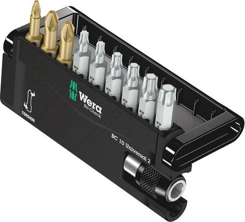 Wera Bit-Check 10 Universal 2 05134200001 Bit-Set 10teilig
