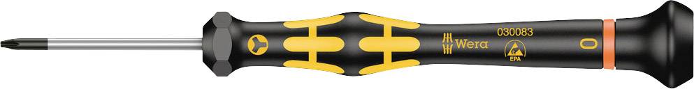 Wera 1572 ESD Micro ESD Spezial-Schraubendreher Größe (Schraubendreher) 0